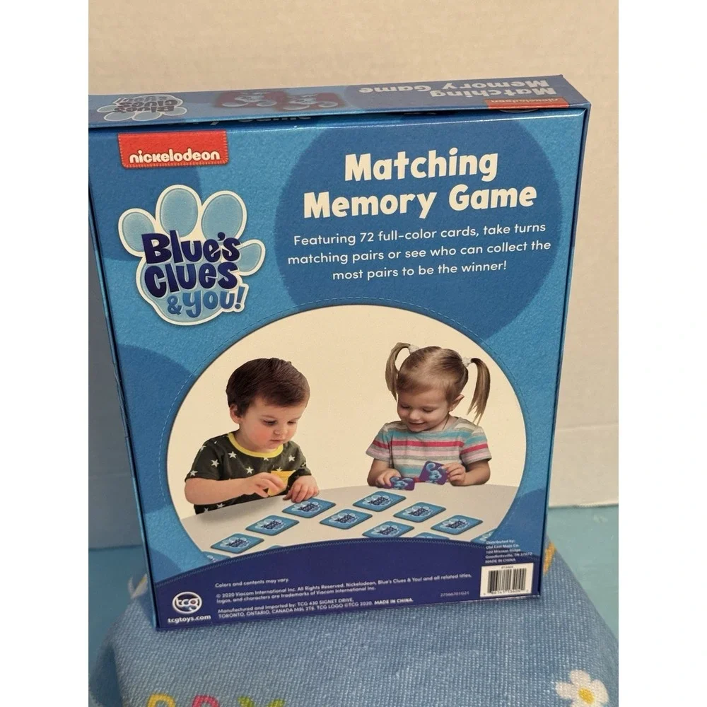 Lot Of 3‎ Matching Games Blues Clues, Peppa Pig, Love Dana 72 Piece Each Game